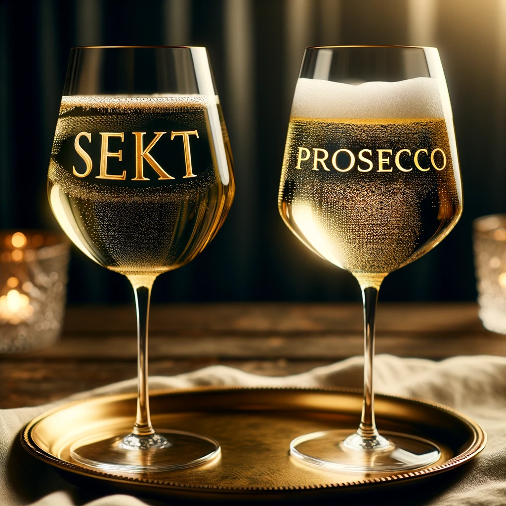 Unterschied von Sekt und Prosecco - Wissensstoff